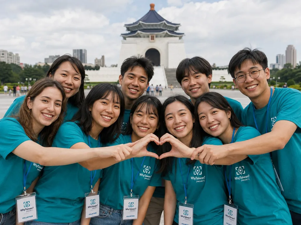 WhyTaiwan volunteers in Taipei